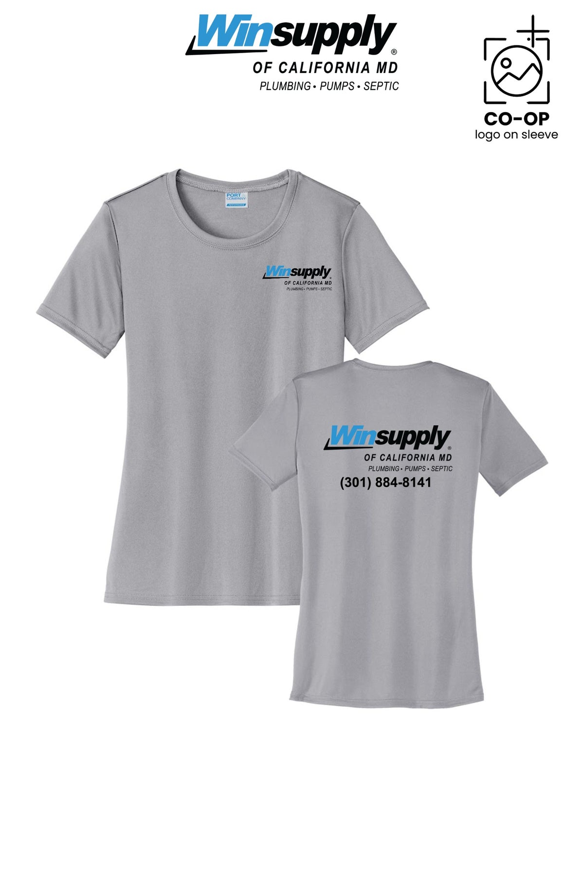 Port & Co™ Womens PerformanceUPF50 Tee - Winsupply California MD Co.