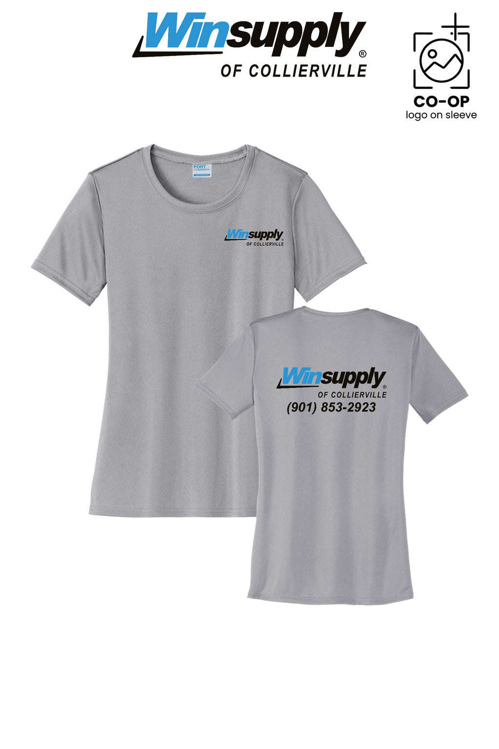 Port & Co™ Womens PerformanceUPF50 Tee - Winsupply of Collierville