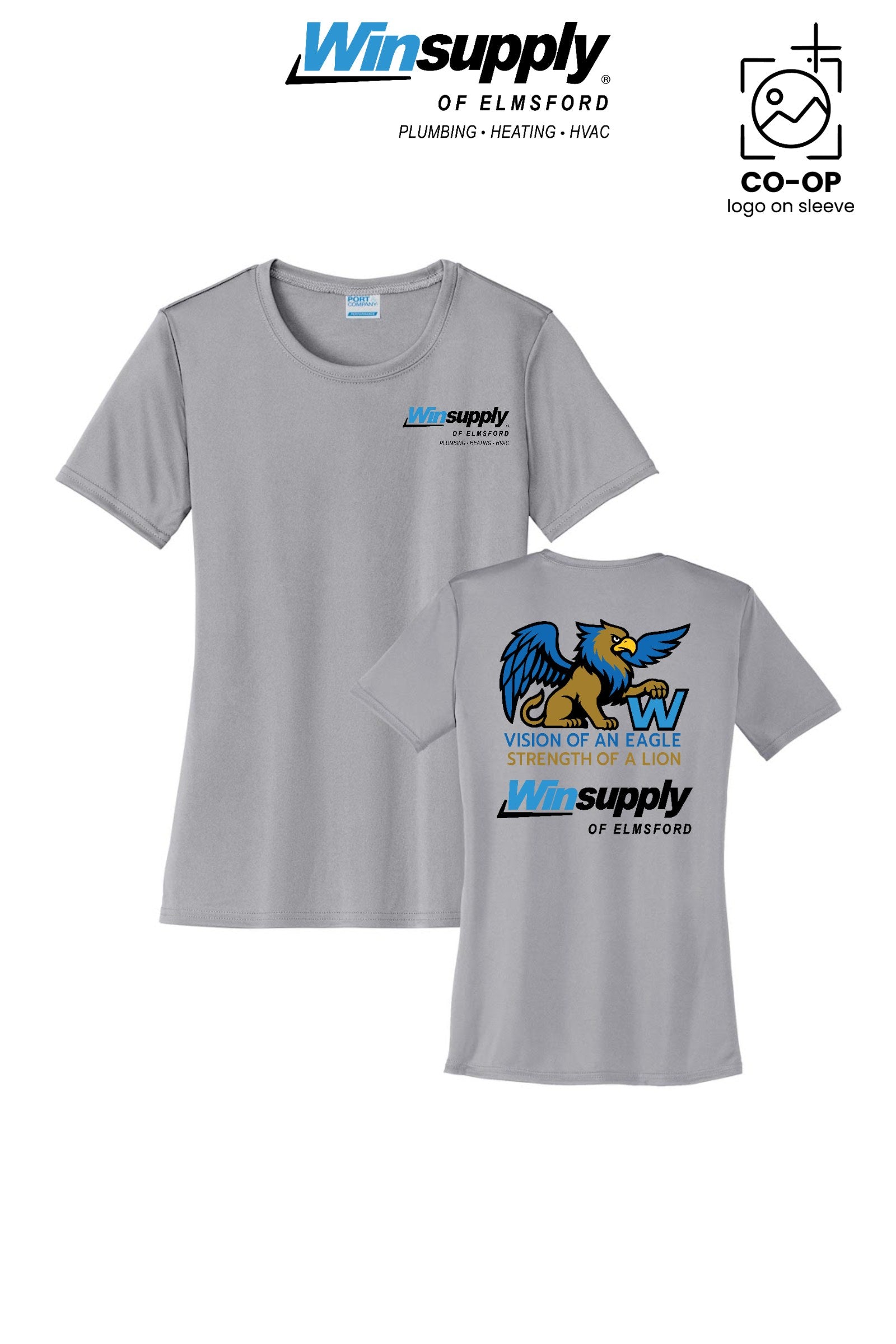Port & Co™ Womens PerformanceUPF50 Tee - Winsupply of Elmsford