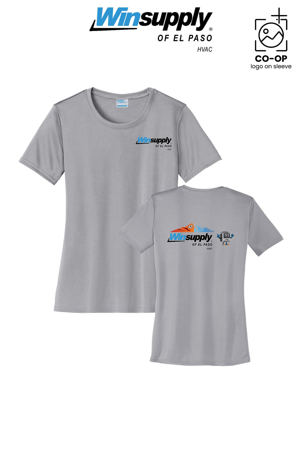 Port & Co™ Womens PerformanceUPF50 Tee - Winsupply of El Paso