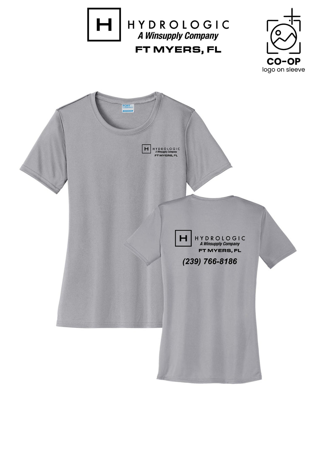 Port & Co™ Womens PerformanceUPF50 Tee - Winsupply Ft Myers FL Co.
