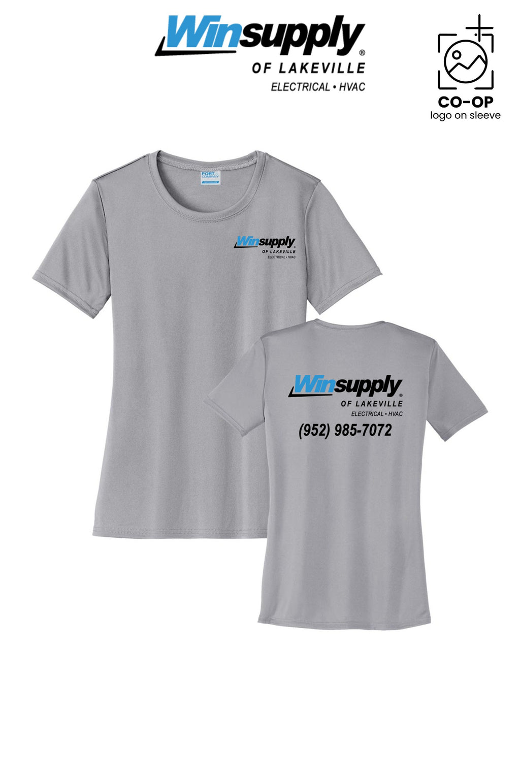 Port & Co™ Womens PerformanceUPF50 Tee - Winsupply of Lakeville