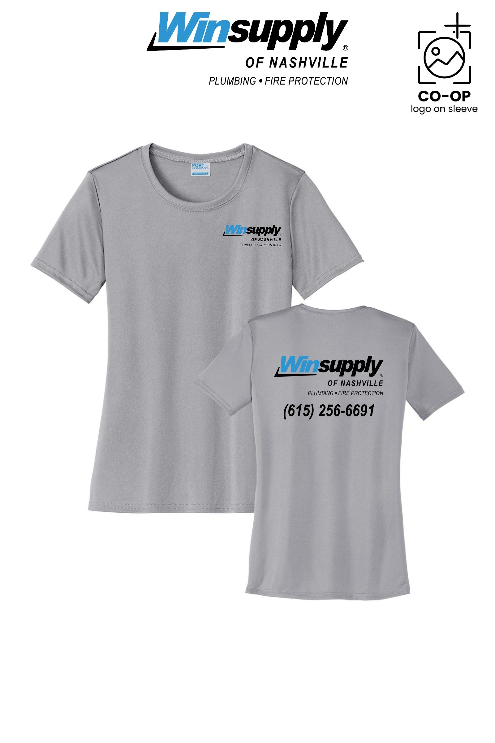 Port & Co™ Womens PerformanceUPF50 Tee - Winsupply of Nashville