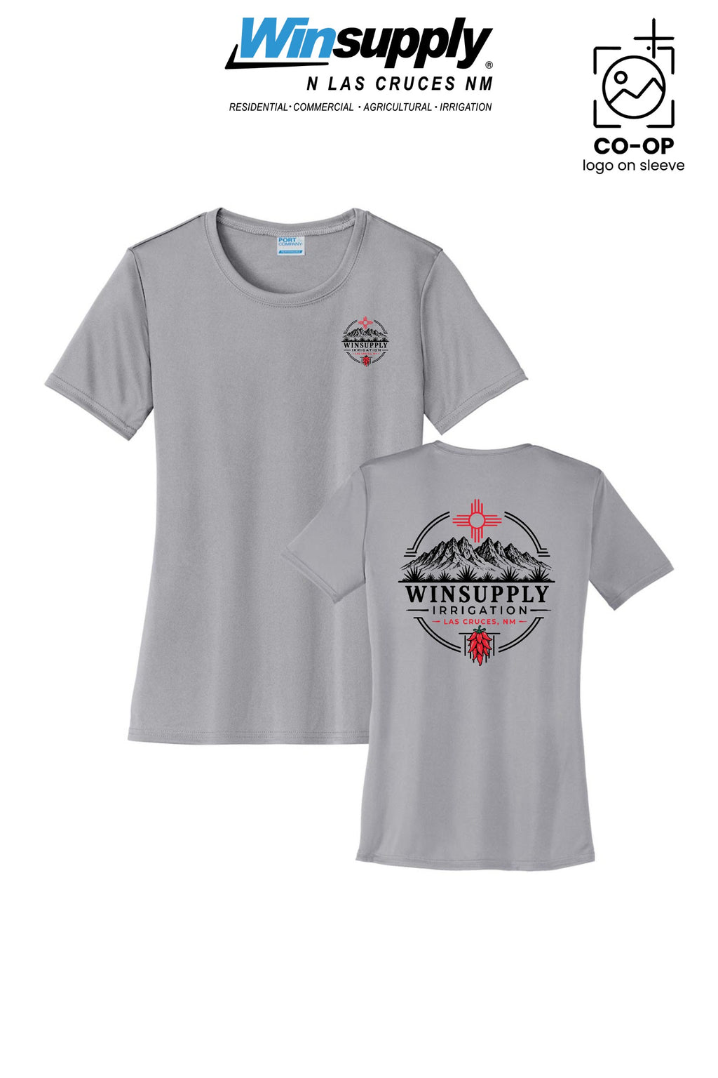 Port & Co™ Womens PerformanceUPF50 Tee - Winsupply N Las Cruces NM