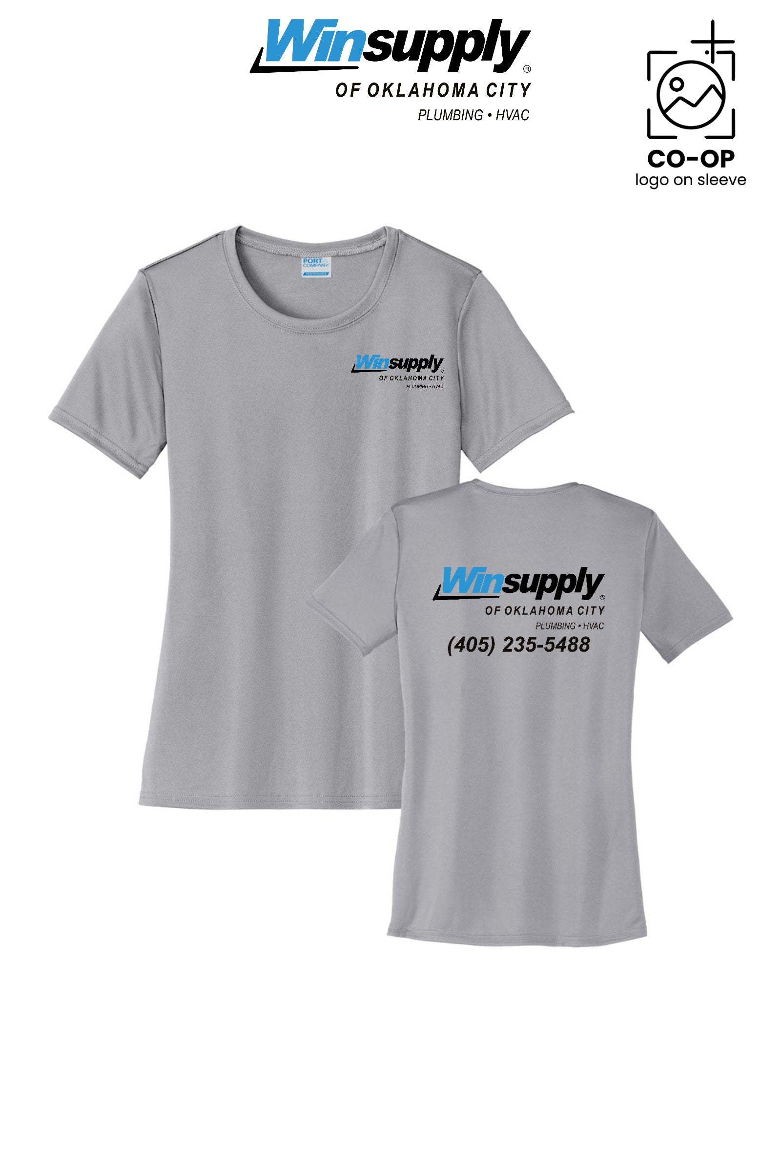 Port & Co™ Womens PerformanceUPF50 Tee - Winsupply of Oklahoma City