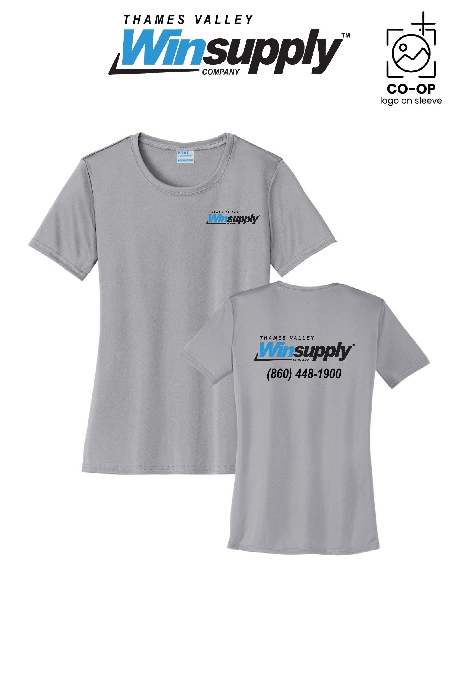 Port & Co™ Womens PerformanceUPF50 Tee - Thames Valley Winsupply