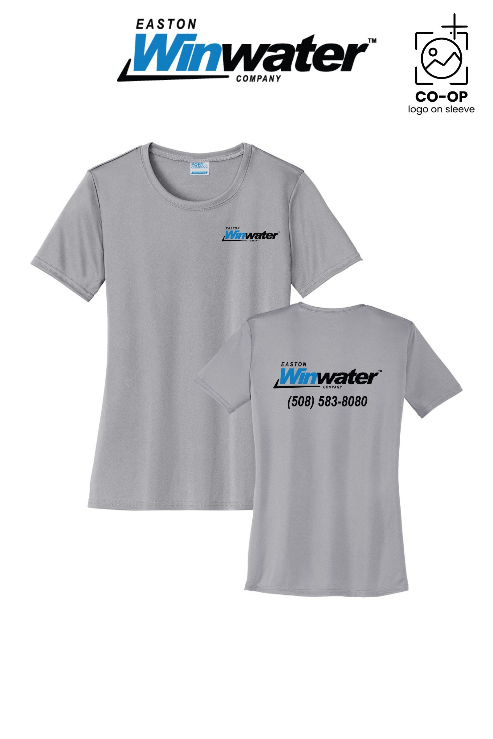 Port & Co™ Womens PerformanceUPF50 Tee - Easton Winwater
