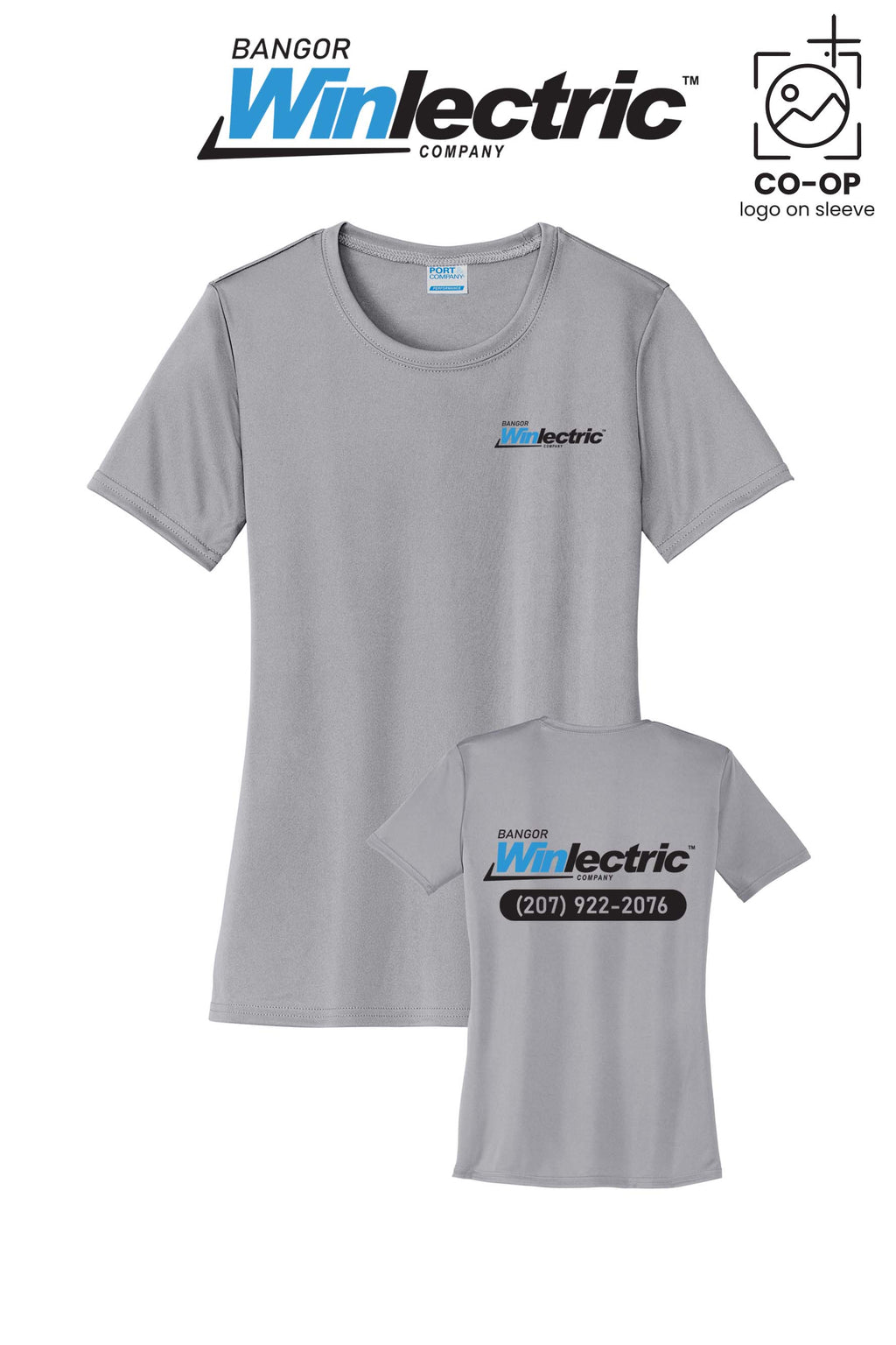 Port & Co™ Womens PerformanceUPF50 Tee - Winlectric Bangor