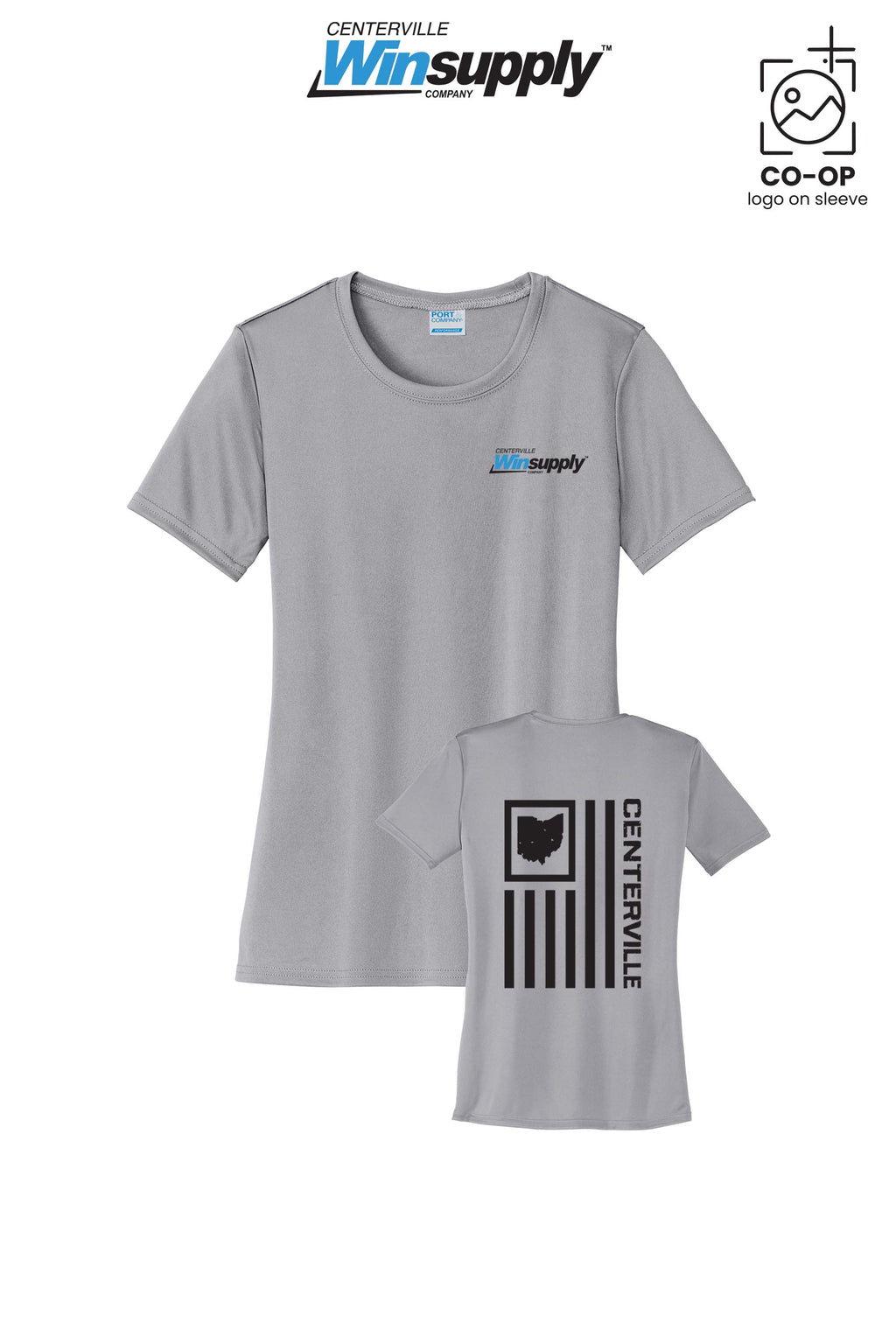 Port & Co™ Womens PerformanceUPF50 Tee - Winsupply Centerville OH