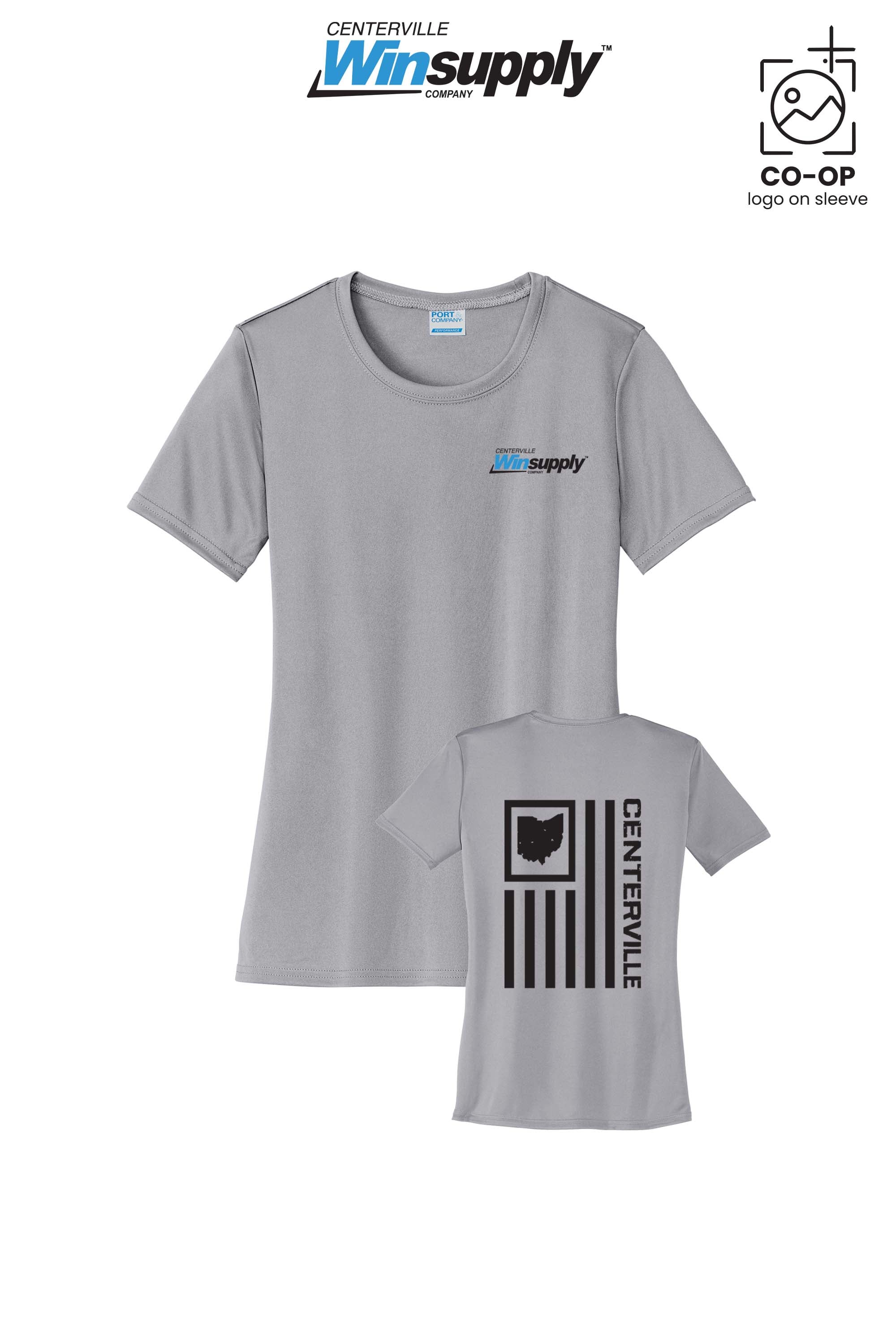 Port & Co™ Womens PerformanceUPF50 Tee - Winsupply Centerville OH