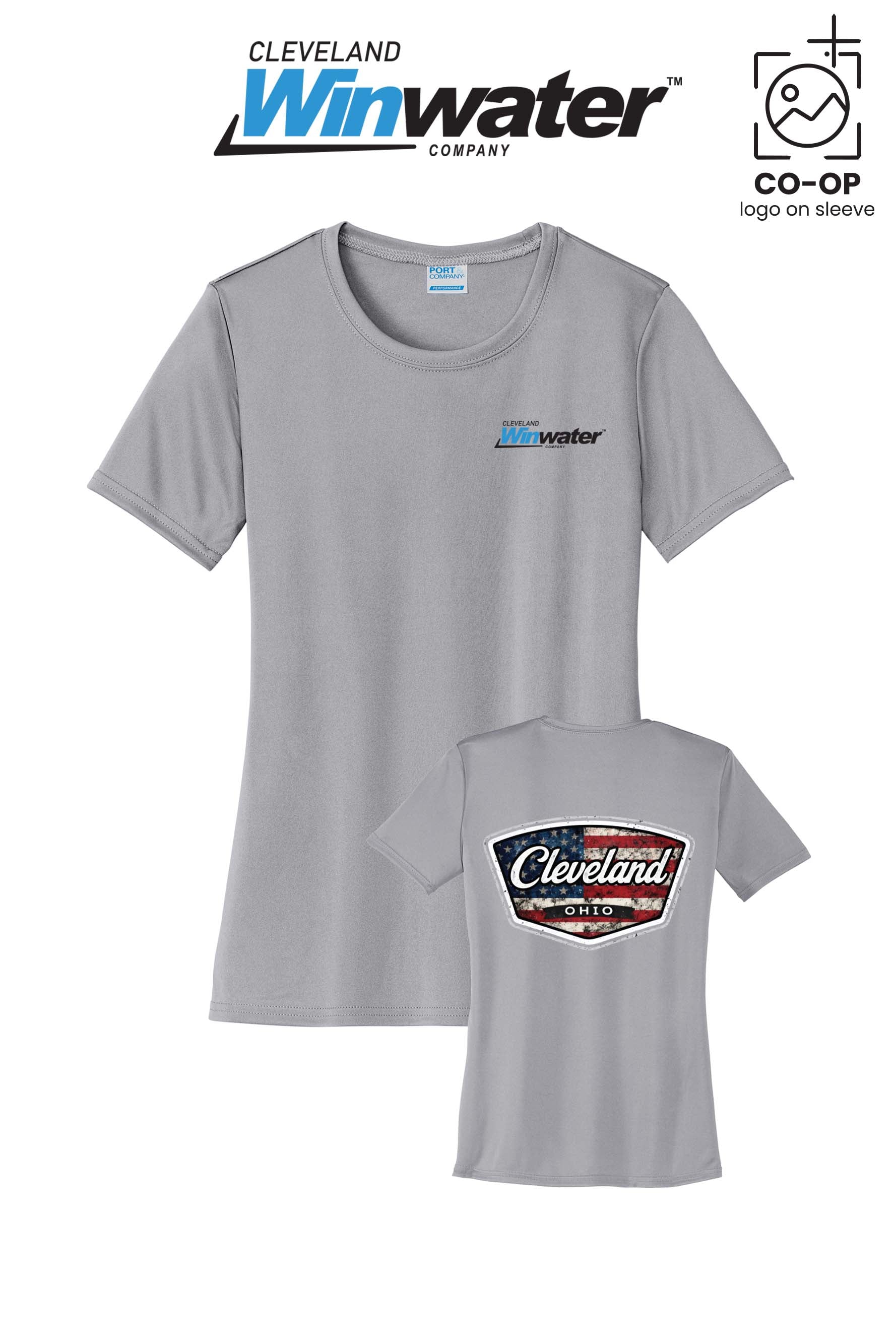 Port & Co™ Womens PerformanceUPF50 Tee - Winwater of Cleveland