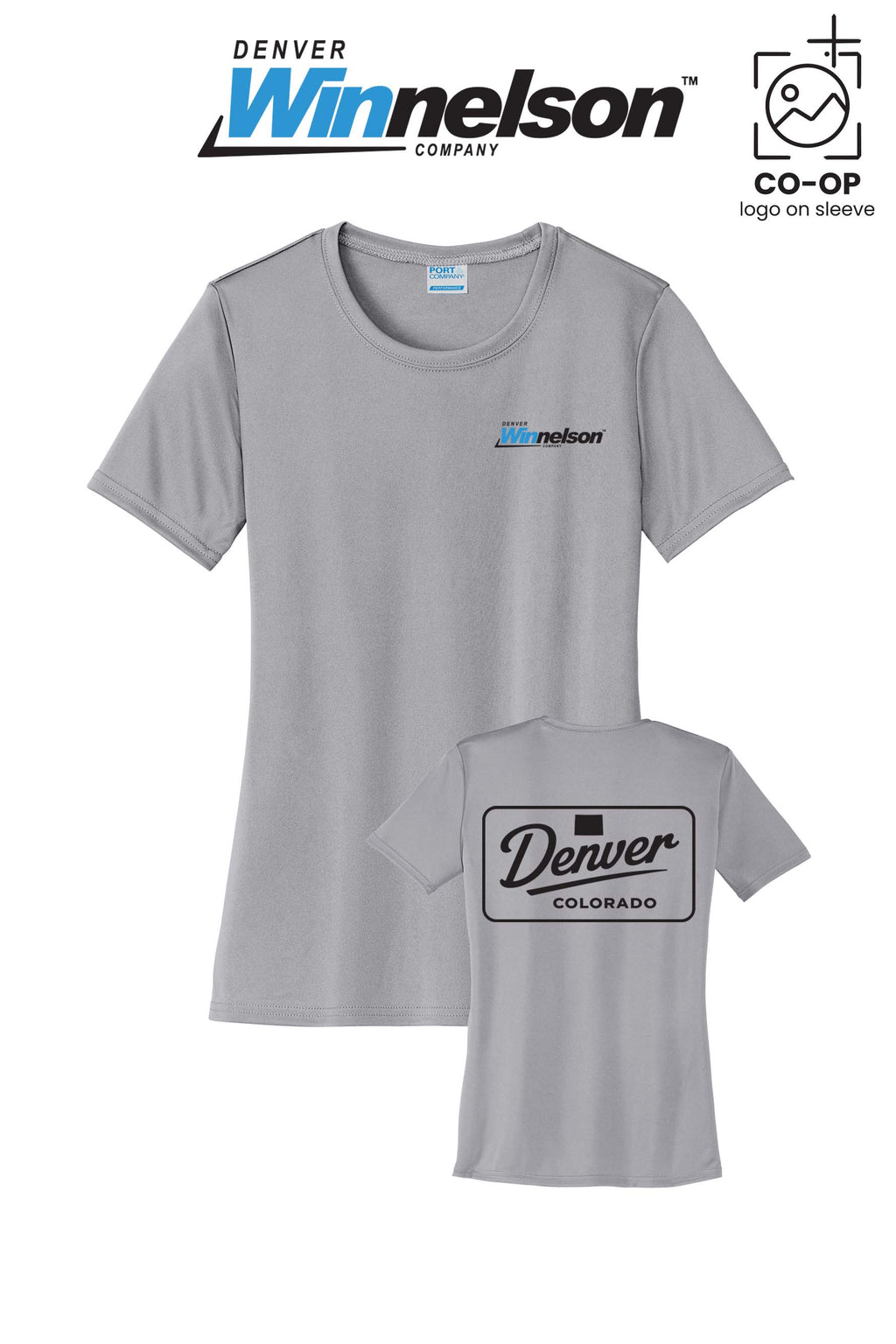 Port & Co™ Womens PerformanceUPF50 Tee - Denver Winnelson