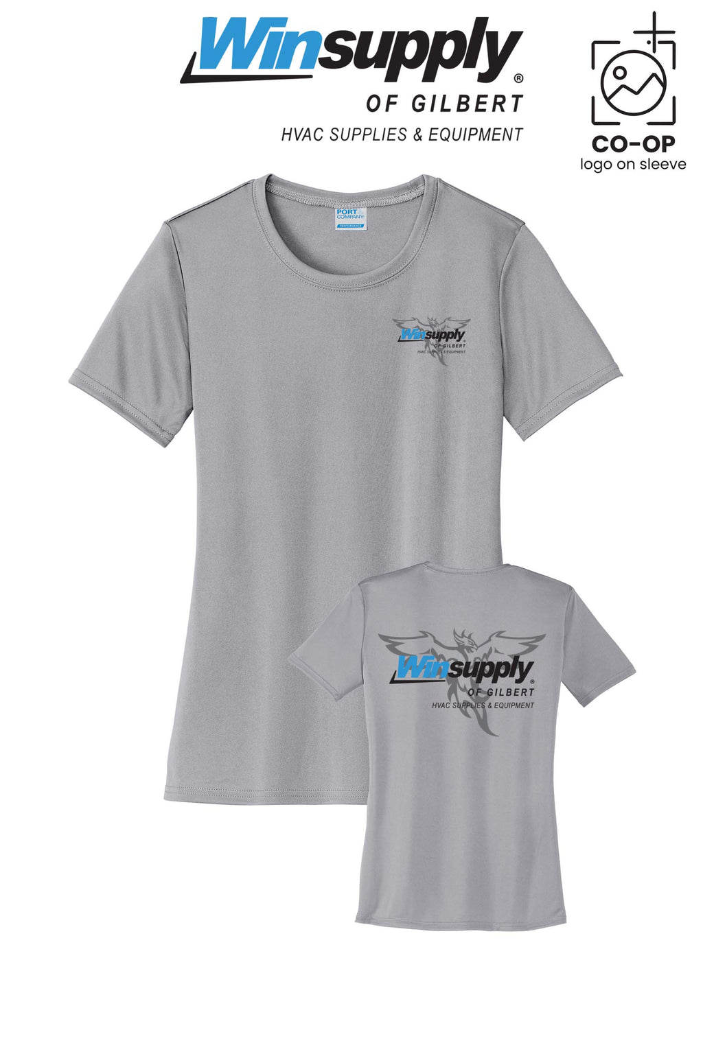 Port & Co™ Womens PerformanceUPF50 Tee - Winsupply of Gilbert