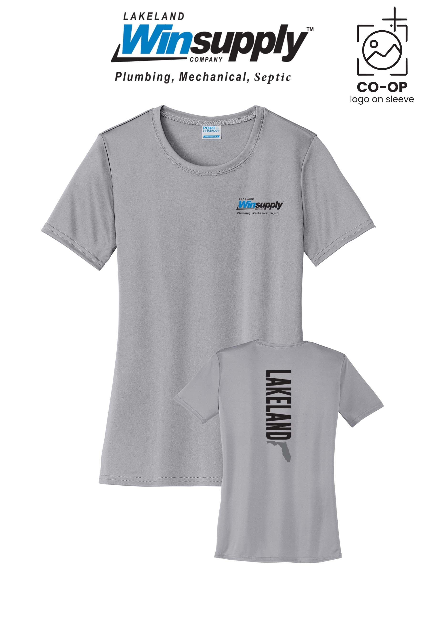 Port & Co™ Womens PerformanceUPF50 Tee - Lakeland Winsupply