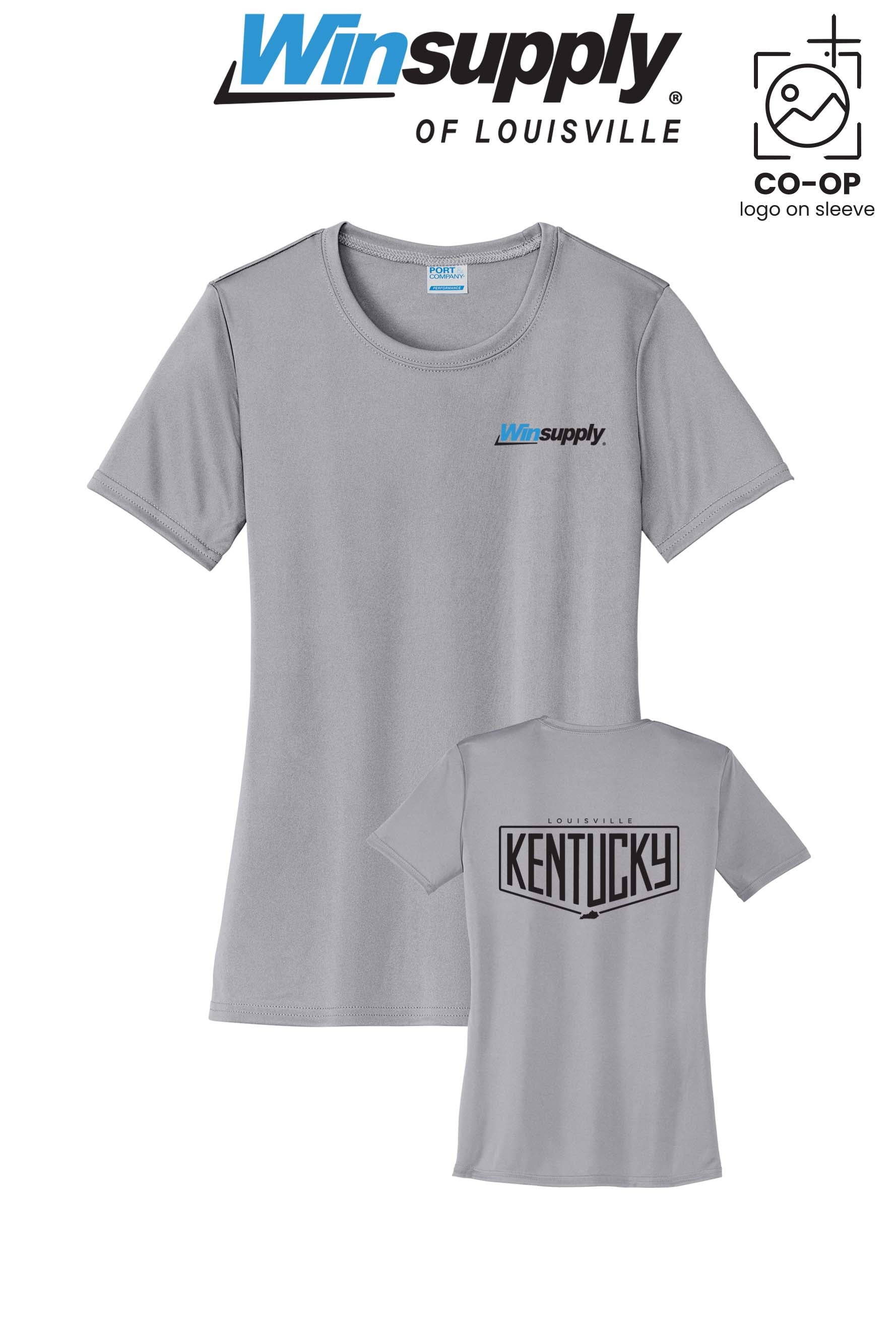 Port & Co™ Womens PerformanceUPF50 Tee - Winsupply of Louisville KY