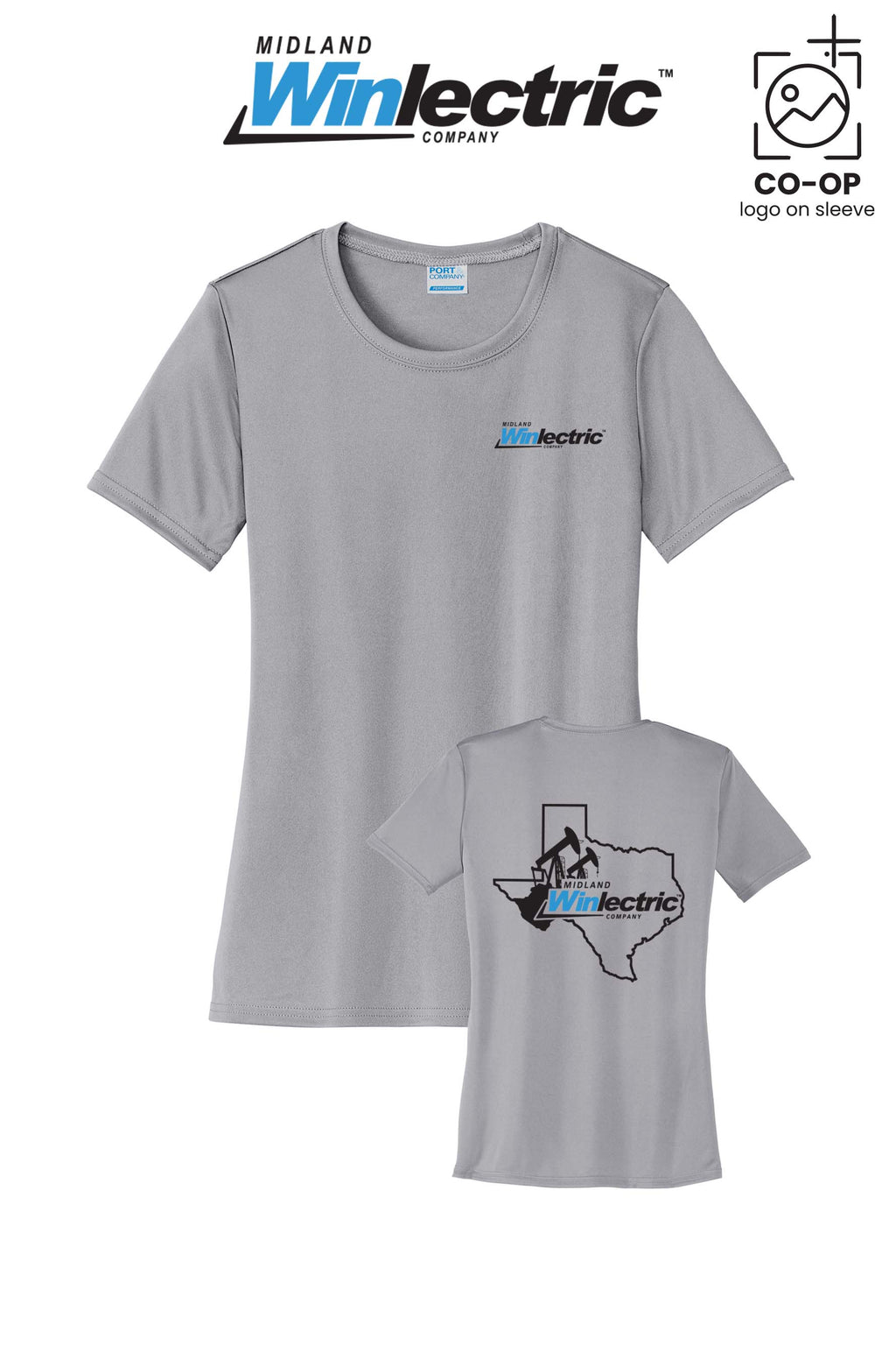Port & Co™ Womens PerformanceUPF50 Tee - Winlectric of Midland