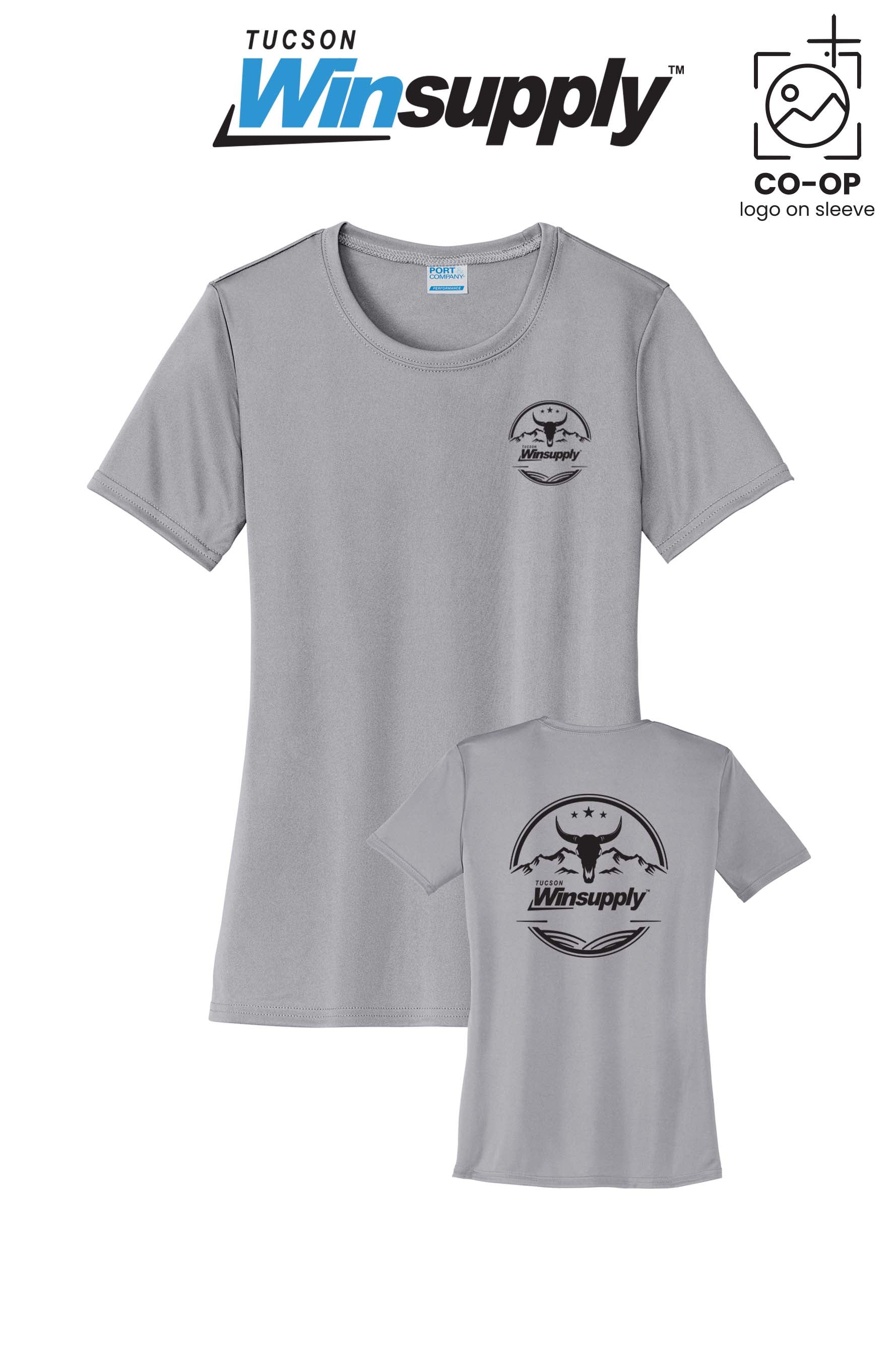 Port & Co™ Womens PerformanceUPF50 Tee - Winsupply Tucson AZ