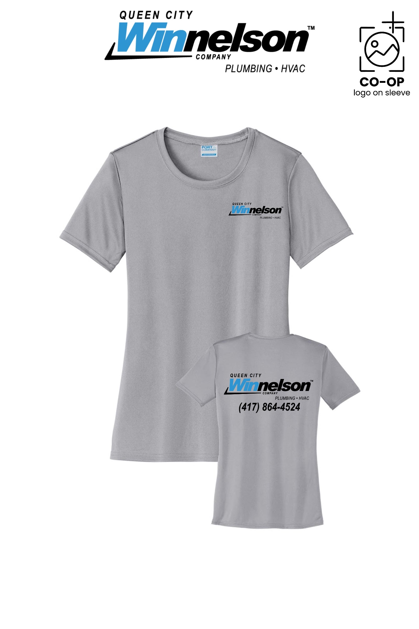 Port & Co™ Womens PerformanceUPF50 Tee - Queen City Winnelson