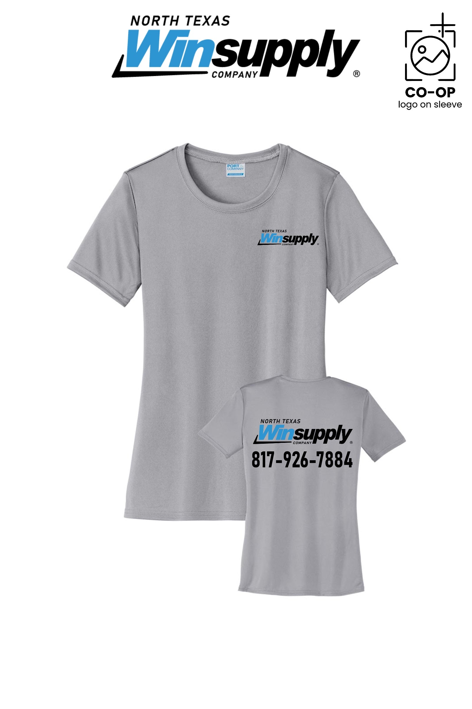 Port & Co™ Womens PerformanceUPF50 Tee - North Texas Winsupply