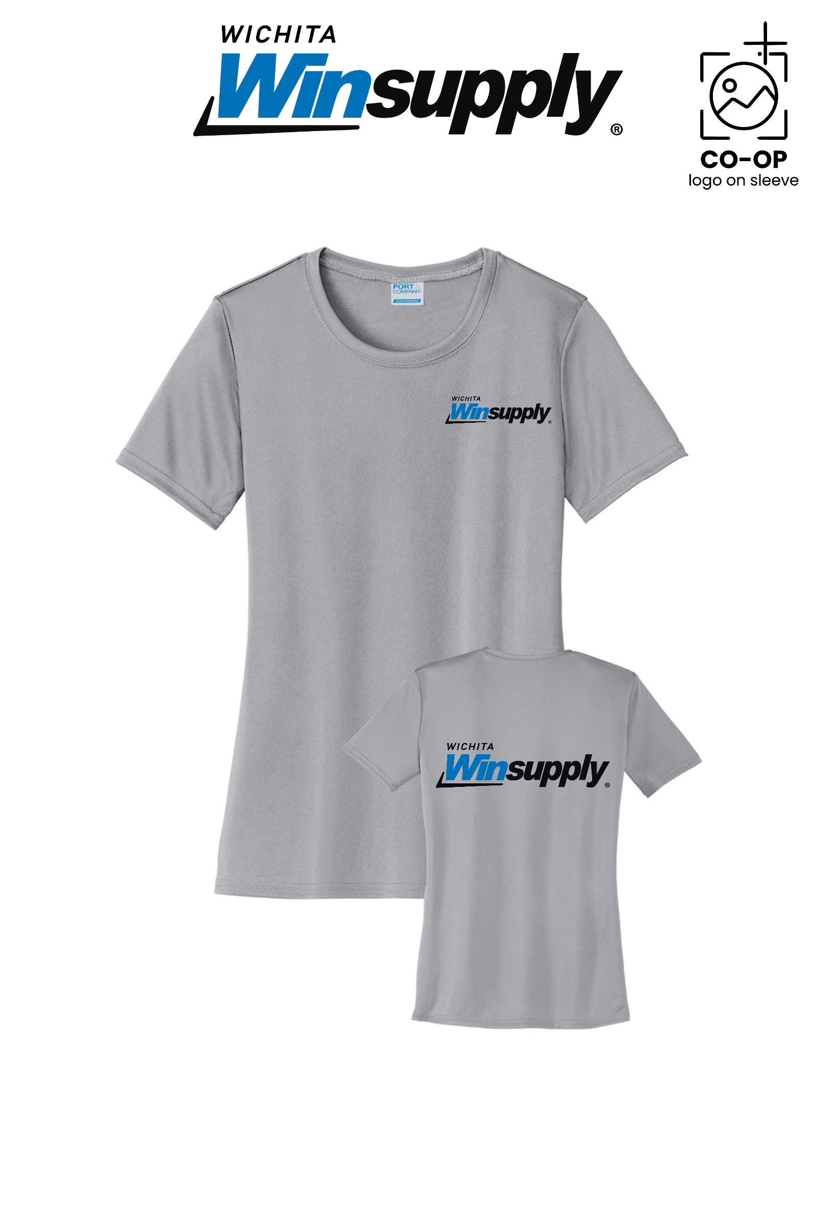 Port & Co™ Womens PerformanceUPF50 Tee - Wichita Winsupply