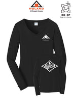 Port & Co™ Womens Long Sleeve Fan Favorite™ V-Neck Tee - Noland of Augusta GA
