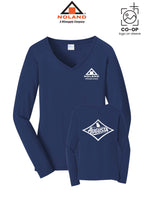 Port & Co™ Womens Long Sleeve Fan Favorite™ V-Neck Tee - Noland of Augusta GA