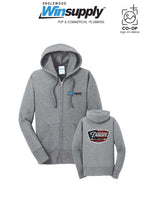 Port & Co™ Womens Core Fleece Full-Zip Hooded Sweatshirt - Englewood Winsupply