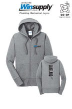 Port & Co™ Womens Core Fleece Full-Zip Hooded Sweatshirt - Lakeland Winsupply