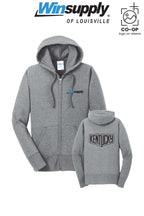 Port & Co™ Womens Core Fleece Full-Zip Hooded Sweatshirt - Winsupply of Louisville KY