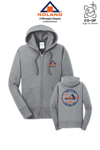 Port & Co™ Womens Core Fleece Full-Zip Hooded Sweatshirt - Noland Company Chesapeake