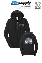 Port & Co™ Womens Core Fleece Full-Zip Hooded Sweatshirt - Winsupply of Absecon