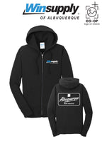Port & Co™ Womens Core Fleece Full-Zip Hooded Sweatshirt - Winsupply of Albuquerque