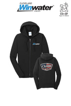 Port & Co™ Womens Core Fleece Full-Zip Hooded Sweatshirt - Winwater of Cleveland