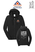 Port & Co™ Womens Core Fleece Full-Zip Hooded Sweatshirt - Noland West Palm Beach