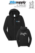 Port & Co™ Womens Core Fleece Full-Zip Hooded Sweatshirt - Winsupply of Tampa Bay