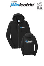Port & Co™ Womens Core Fleece Full-Zip Hooded Sweatshirt - Wilder Winlectric