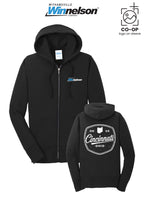 Port & Co™ Womens Core Fleece Full-Zip Hooded Sweatshirt - Withamsville Winnelson
