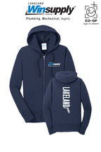 Port & Co™ Womens Core Fleece Full-Zip Hooded Sweatshirt - Lakeland Winsupply