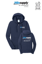 Port & Co™ Womens Core Fleece Full-Zip Hooded Sweatshirt - Winsupply of Frederick
