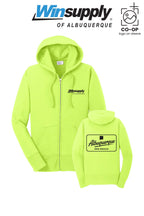 Port & Co™ Womens Core Fleece Full-Zip Hooded Sweatshirt - Winsupply of Albuquerque
