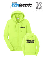 Port & Co™ Womens Core Fleece Full-Zip Hooded Sweatshirt - Winlectric Bangor