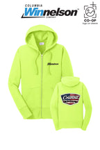 Port & Co™ Womens Core Fleece Full-Zip Hooded Sweatshirt - Columbia MO Winnelson