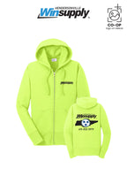 Port & Co™ Womens Core Fleece Full-Zip Hooded Sweatshirt - Winsupply of Hendersonville