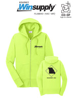 Port & Co™ Womens Core Fleece Full-Zip Hooded Sweatshirt - Kearney Winsupply