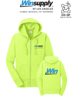 Port & Co™ Womens Core Fleece Full-Zip Hooded Sweatshirt - Winsupply of Los Angeles