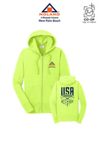 Port & Co™ Womens Core Fleece Full-Zip Hooded Sweatshirt - Noland West Palm Beach