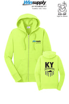 Port & Co™ Womens Core Fleece Full-Zip Hooded Sweatshirt - Winsupply of Richmond KY