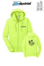Port & Co™ Womens Core Fleece Full-Zip Hooded Sweatshirt - Windustrial Triple Cities