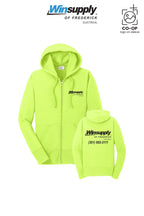 Port & Co™ Womens Core Fleece Full-Zip Hooded Sweatshirt - Winsupply of Frederick