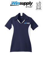 Sport-Tek® Women's Side Blocked Micropique Sport-Wick® Polo - Winsupply of Flint